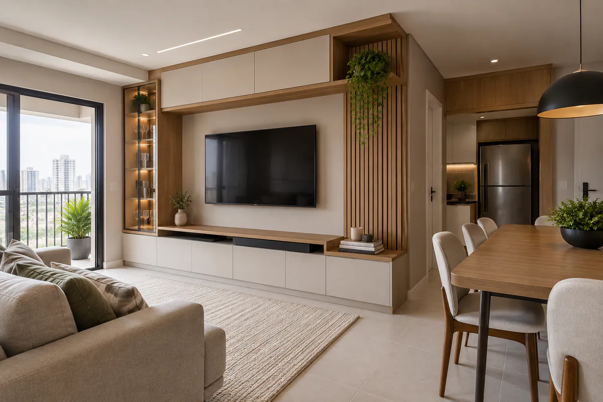Acabamentos e Soluções pronto em ambiente planejado em Santo André
